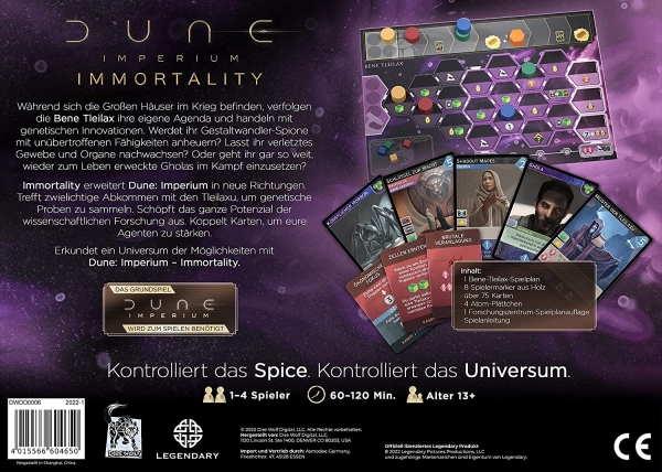 Dune: Imperium - Immortality - Erweiterung